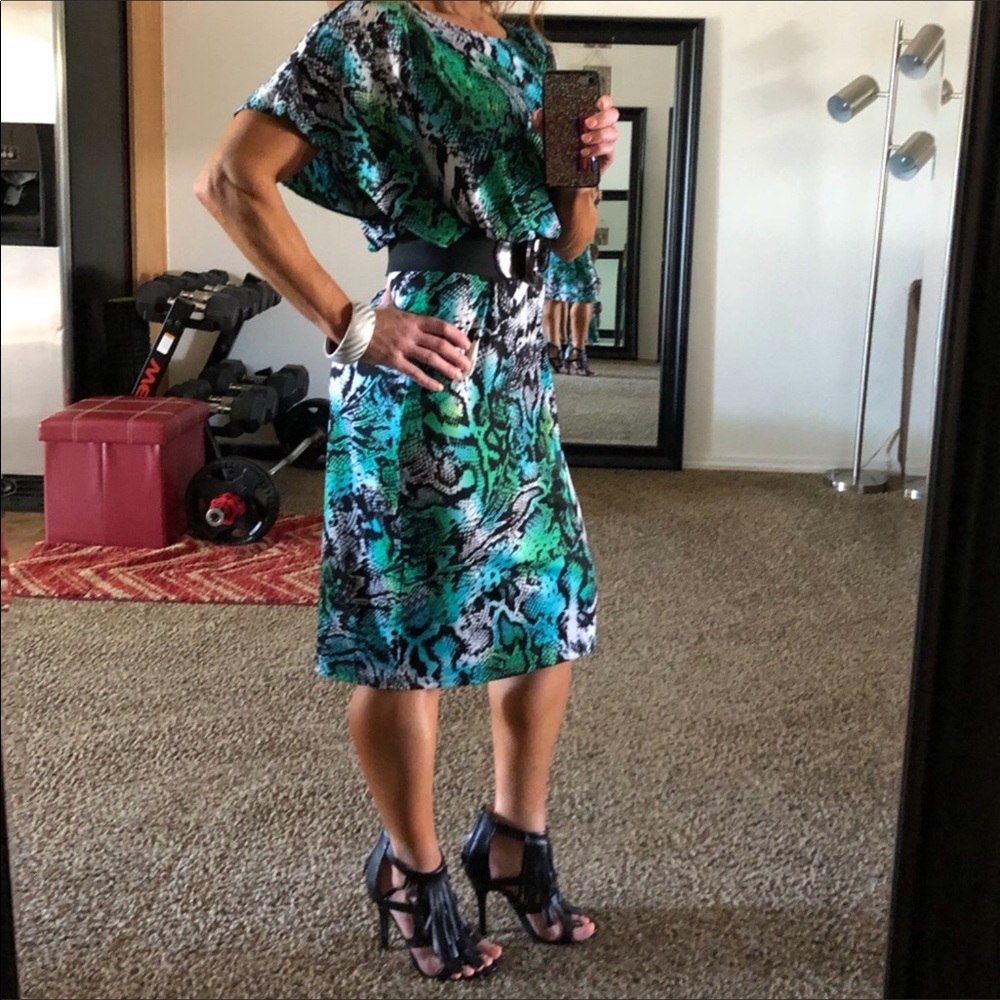 Tiana B.-dolman sleeve dress